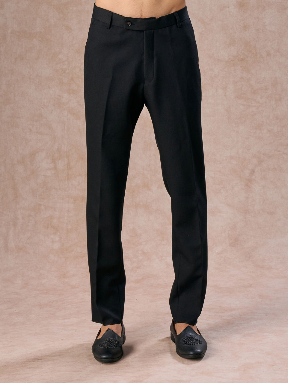 Manyavar Men Black Majesty Jodhpuri Suit