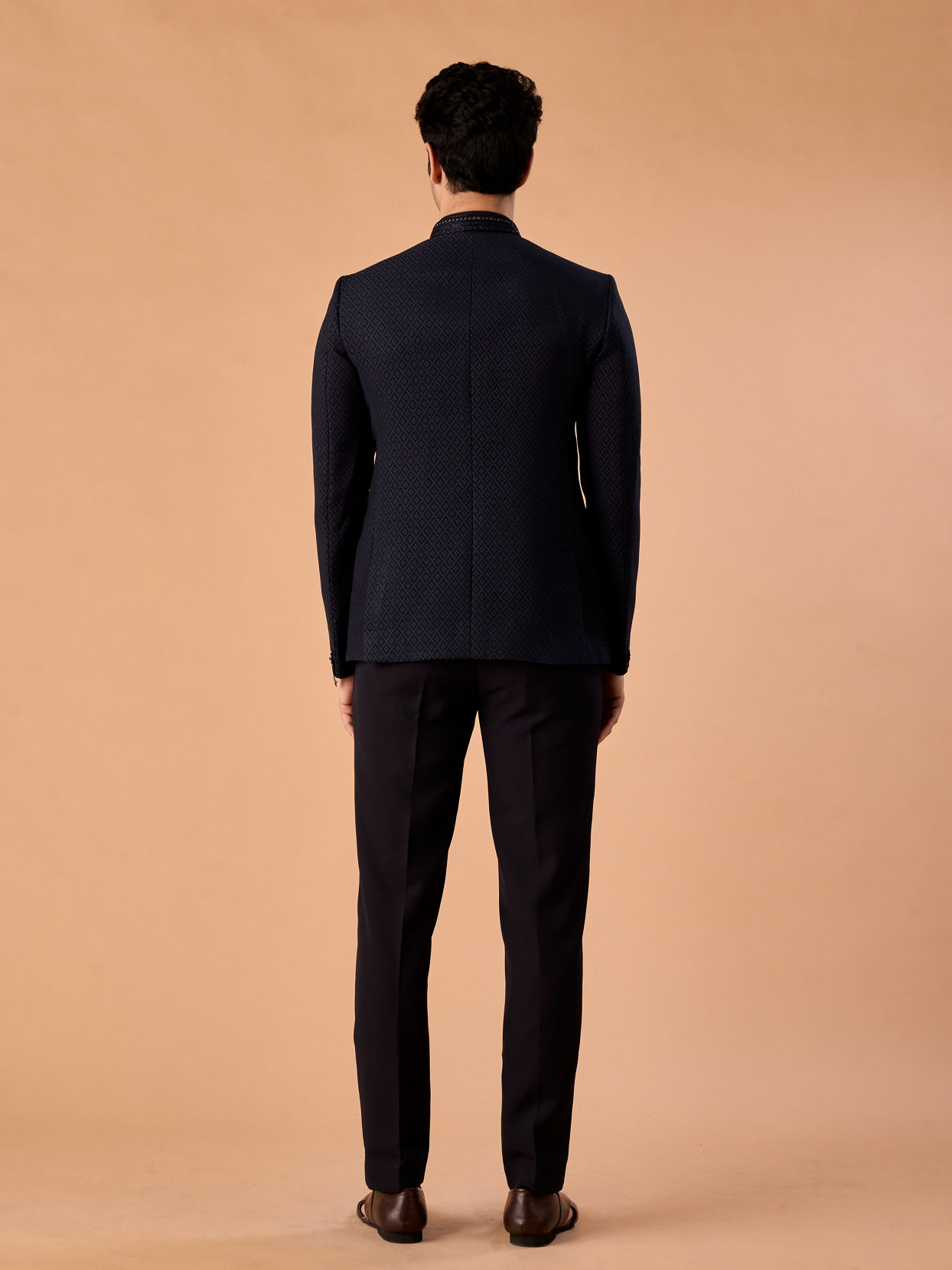 Manyavar Men Sapphire Elegance Jodhpuri Suit