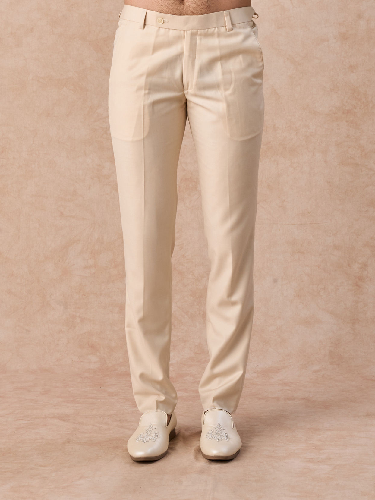 Manyavar Men Light Blue Brocade Jodhpuri Suit