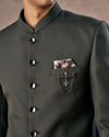 Manyavar Men Emerald Charm Jodhpuri Suit