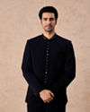 Manyavar Men Royal Blue Intrigue Jodhpuri Suit
