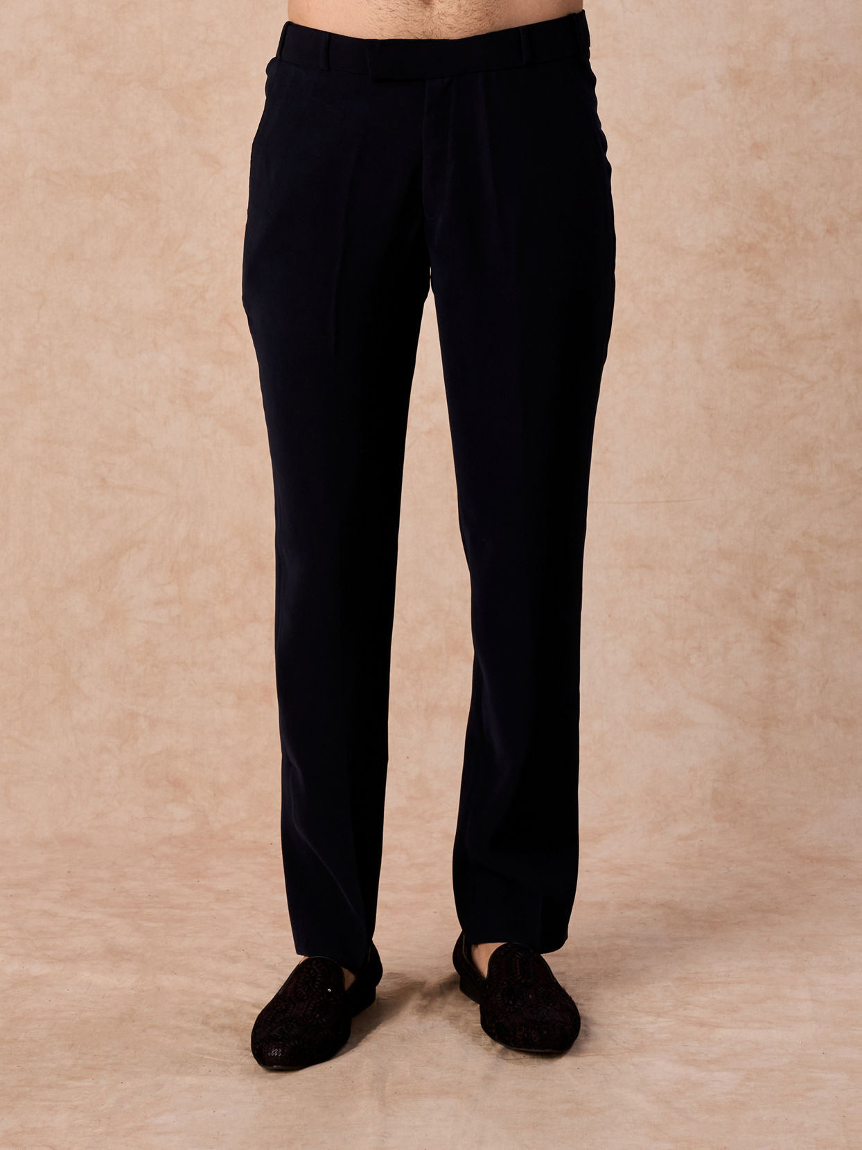 Manyavar Men Royal Blue Intrigue Jodhpuri Suit