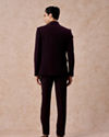 Manyavar Men Wine Wonder Jodhpuri Suit