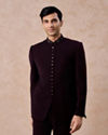 Wine Wonder Jodhpuri Suit