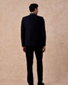 Manyavar Men Elegant Blue Jodhpuri Suit