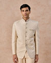Elegant Cream Jodhpuri Suit