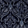 Dark Blue Velvet Open Jodhpuri Suit