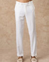 Manyavar Men White Blended Rayon Jodhpuri Suit