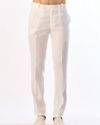 Manyavar Men White Blended Rayon Jodhpuri Suit