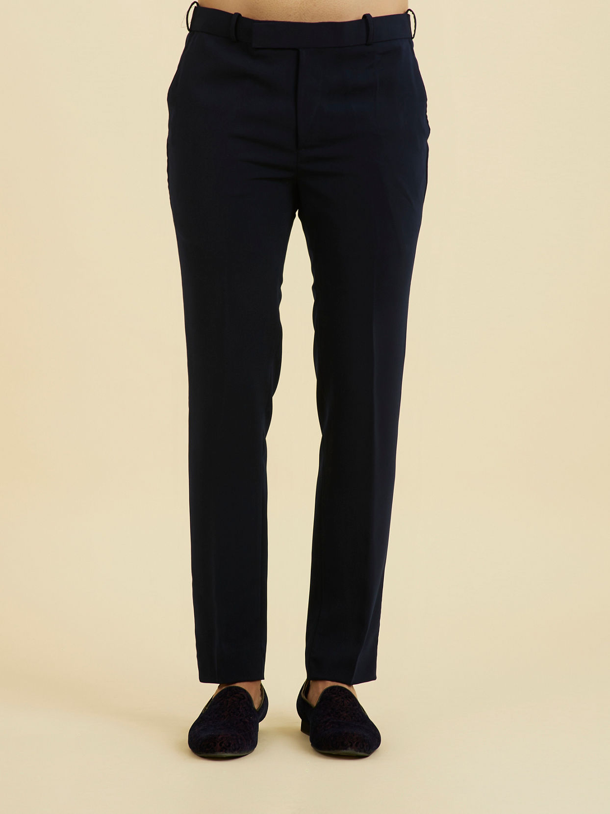 Manyavar Men Majestic Blue Jodhpuri Suit