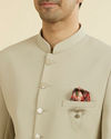 Manyavar Men Regal Pista Jodhpuri Suit