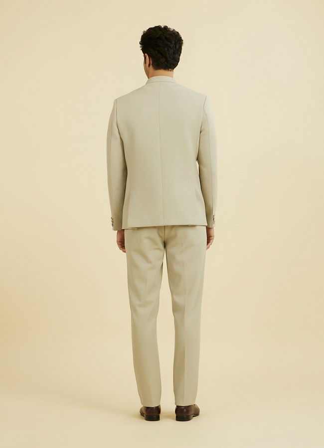 Manyavar Men Regal Pista Jodhpuri Suit