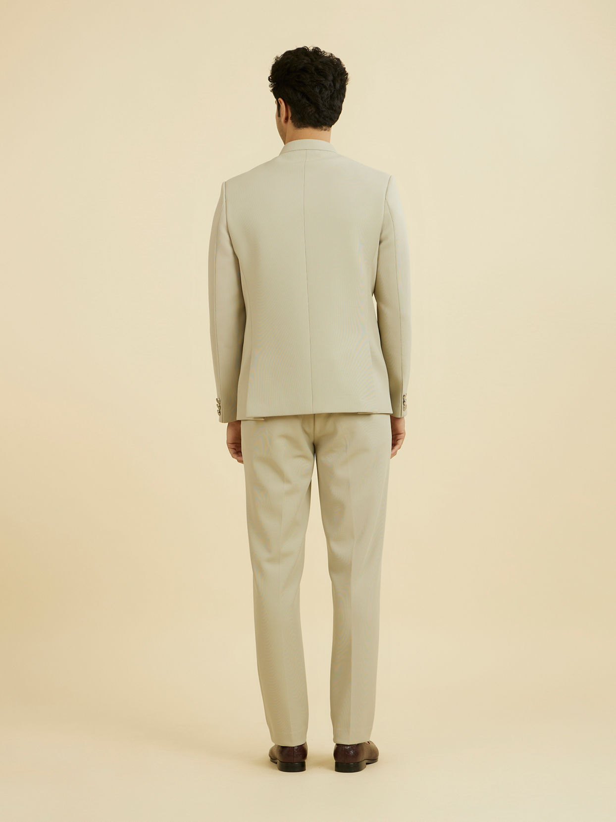 Manyavar Men Regal Pista Jodhpuri Suit
