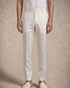 Manyavar Men Cream Velvet Jodhpuri Suit with Embroidery