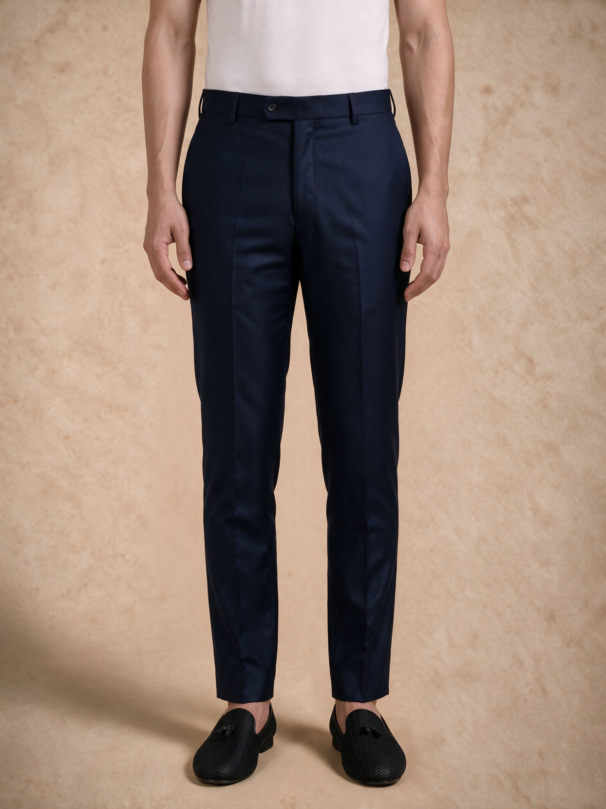 Manyavar Men Blue Blended Rayon Jodhpuri Suit with Embroidery