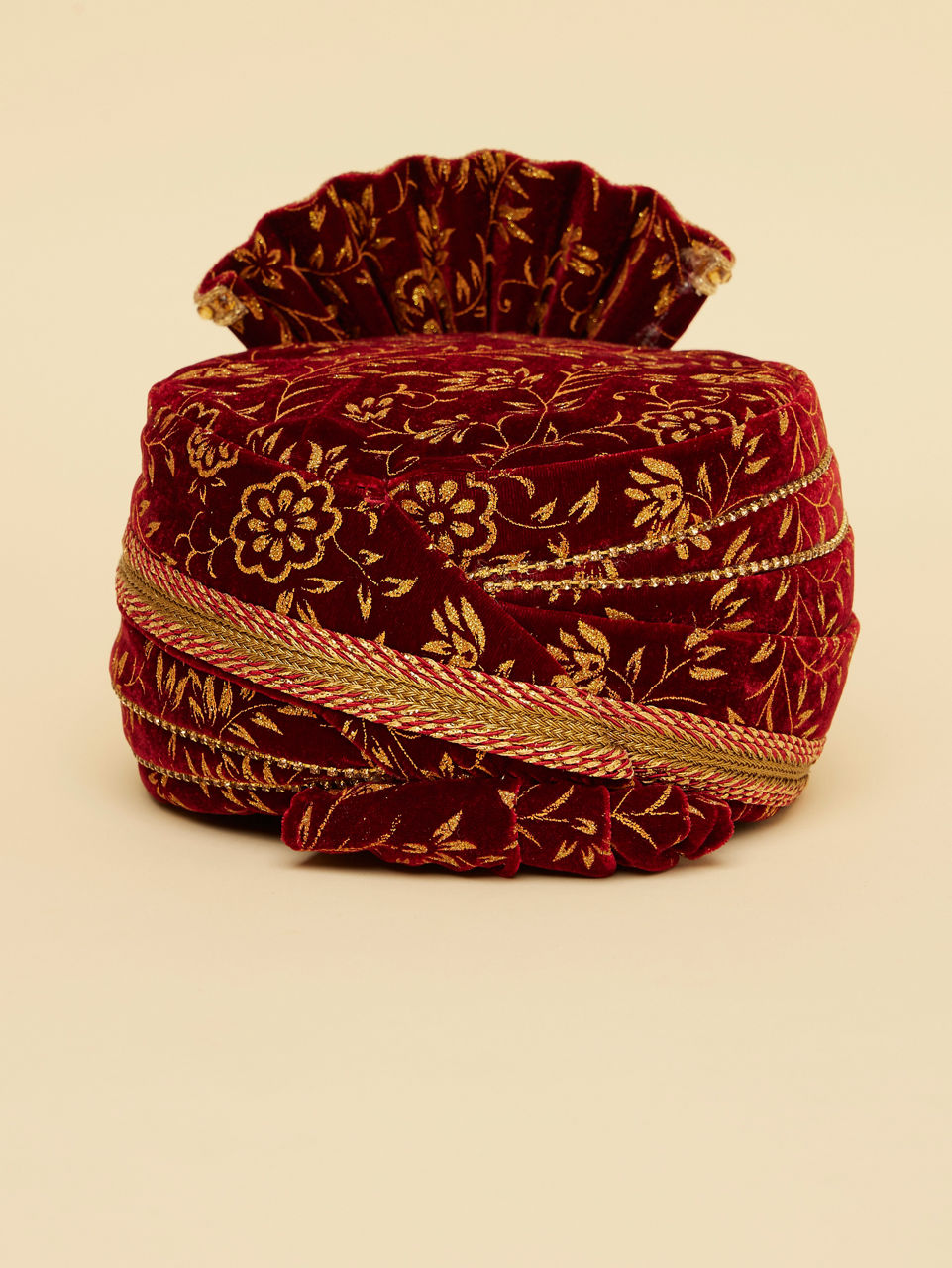 Manyavar Men Imperial Maroon Safa