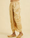 Manyavar Men Fawn Festivity Dhoti image number 2