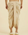 Manyavar Men Beige Ethereal Dhoti
