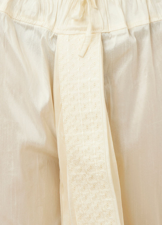 Off white Dhoti image number 1