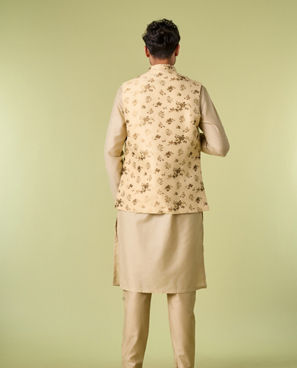 Diwas Men Emerald Radiance Kurta Jacket Set