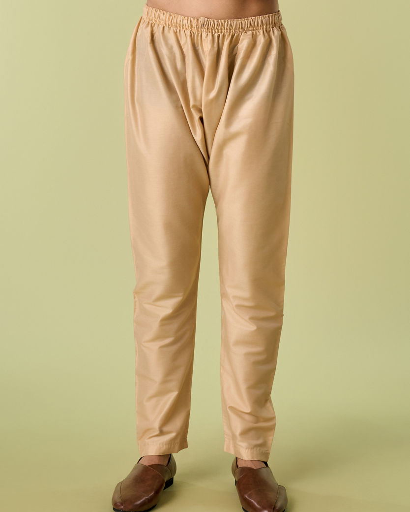 Diwas Men Fawn Elegance Kurta Jacket Set