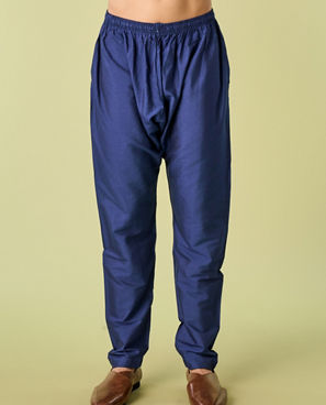 Diwas Men Blue Elegance Kurta Jacket Set