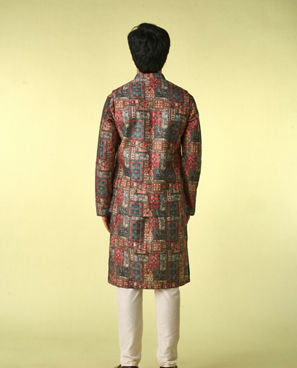 Diwas Men Rustic Elegance Kurta Jacket Set