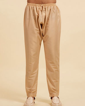 Diwas Men Sand Beige Pencil Fit Pajama