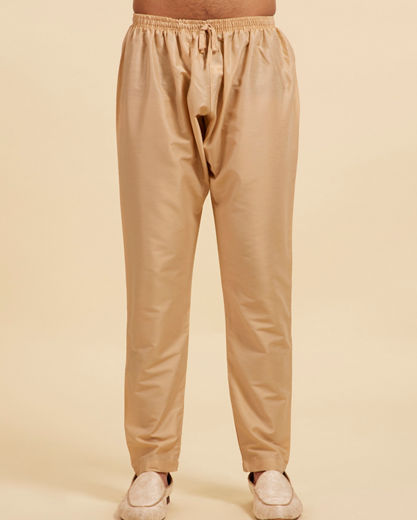 Diwas Men Sand Beige Pencil Fit Pajama