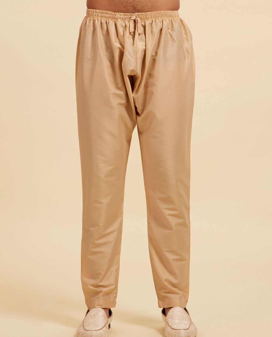 Diwas Men Sand Beige Pencil Fit Pajama