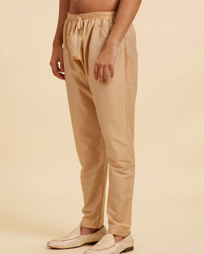 Diwas Men Sand Beige Pencil Fit Pajama
