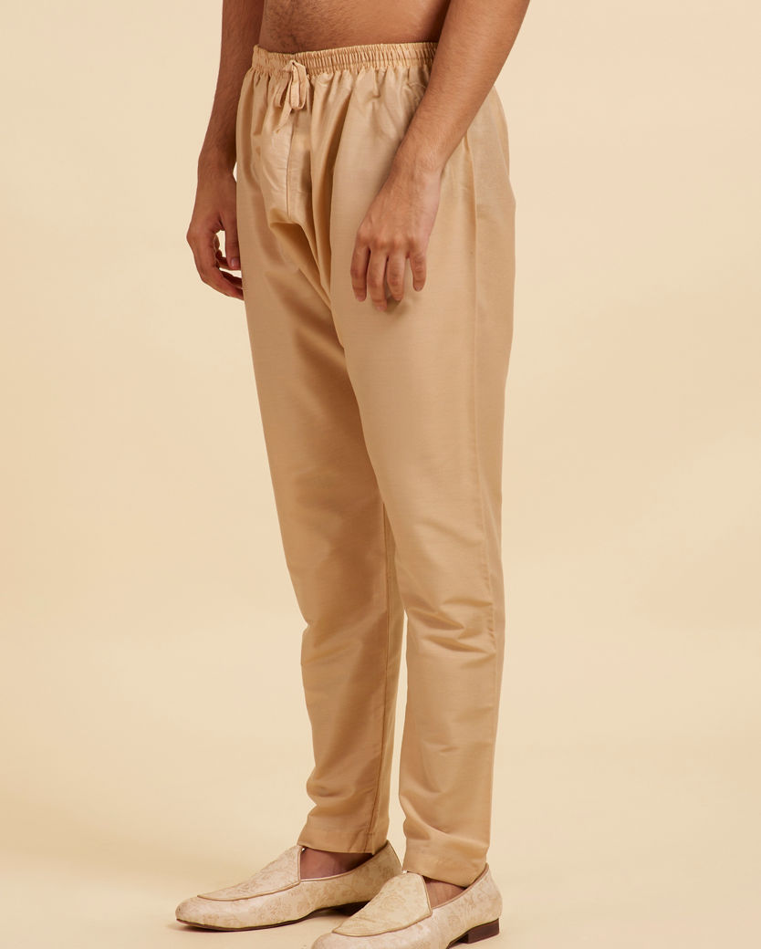 Diwas Men Sand Beige Pencil Fit Pyjama