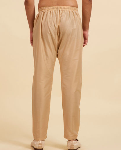 Diwas Men Sand Beige Pencil Fit Pajama