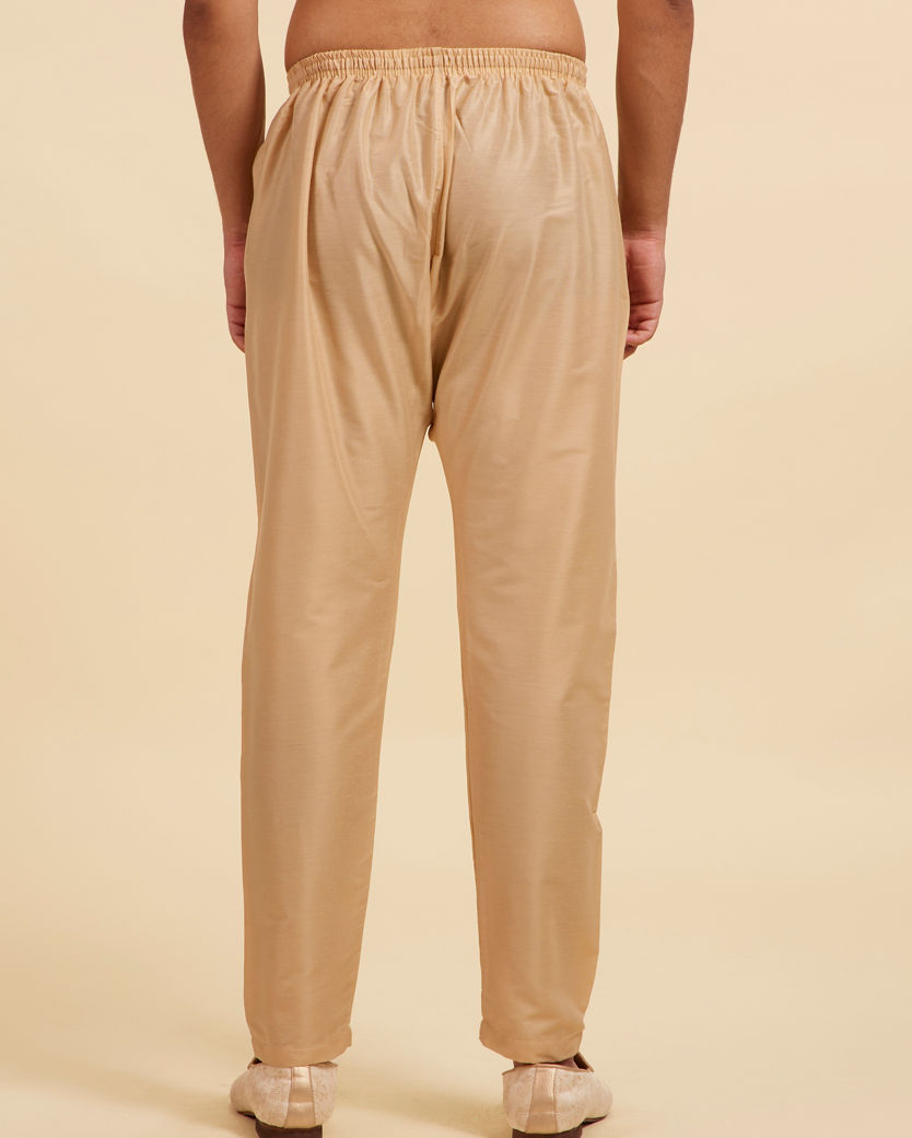 Diwas Men Sand Beige Pencil Fit Pyjama
