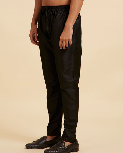 Diwas Men Midnight Black Pencil Fit Pajama