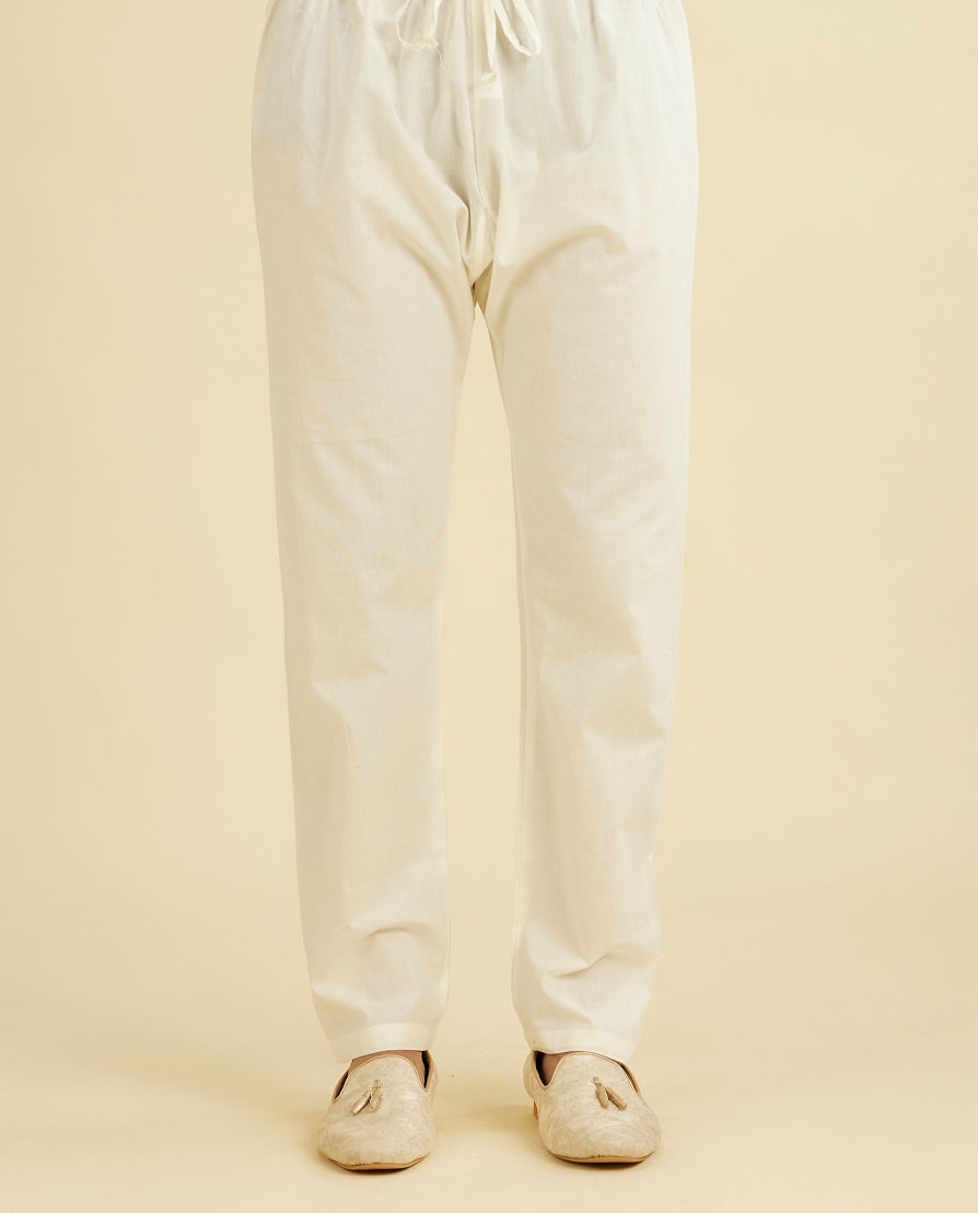 Diwas Men Cream Cotton Delight Pajama