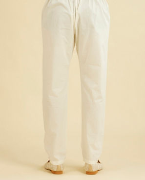 Diwas Men Cream Cotton Delight Pajama