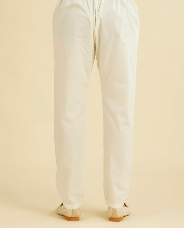 Diwas Men Cream Cotton Delight Pyjama