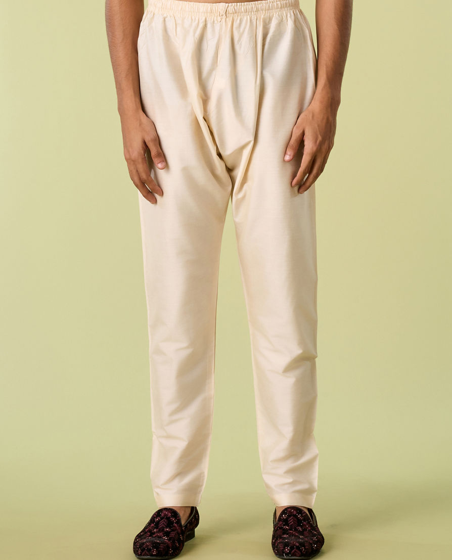 Diwas Men Cream Elegance Pajama