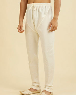 Diwas Men Warm White Elegance Pajama