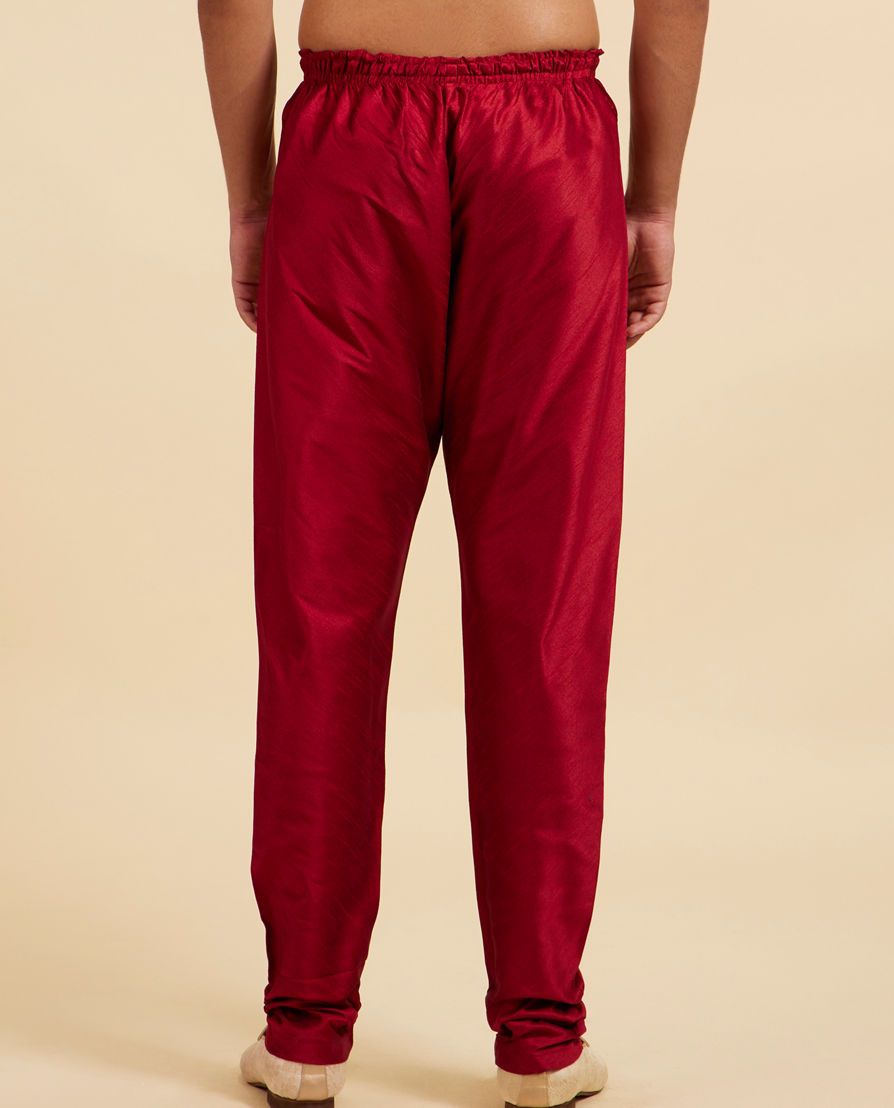 Diwas Men Maroon Red Pajama Pants