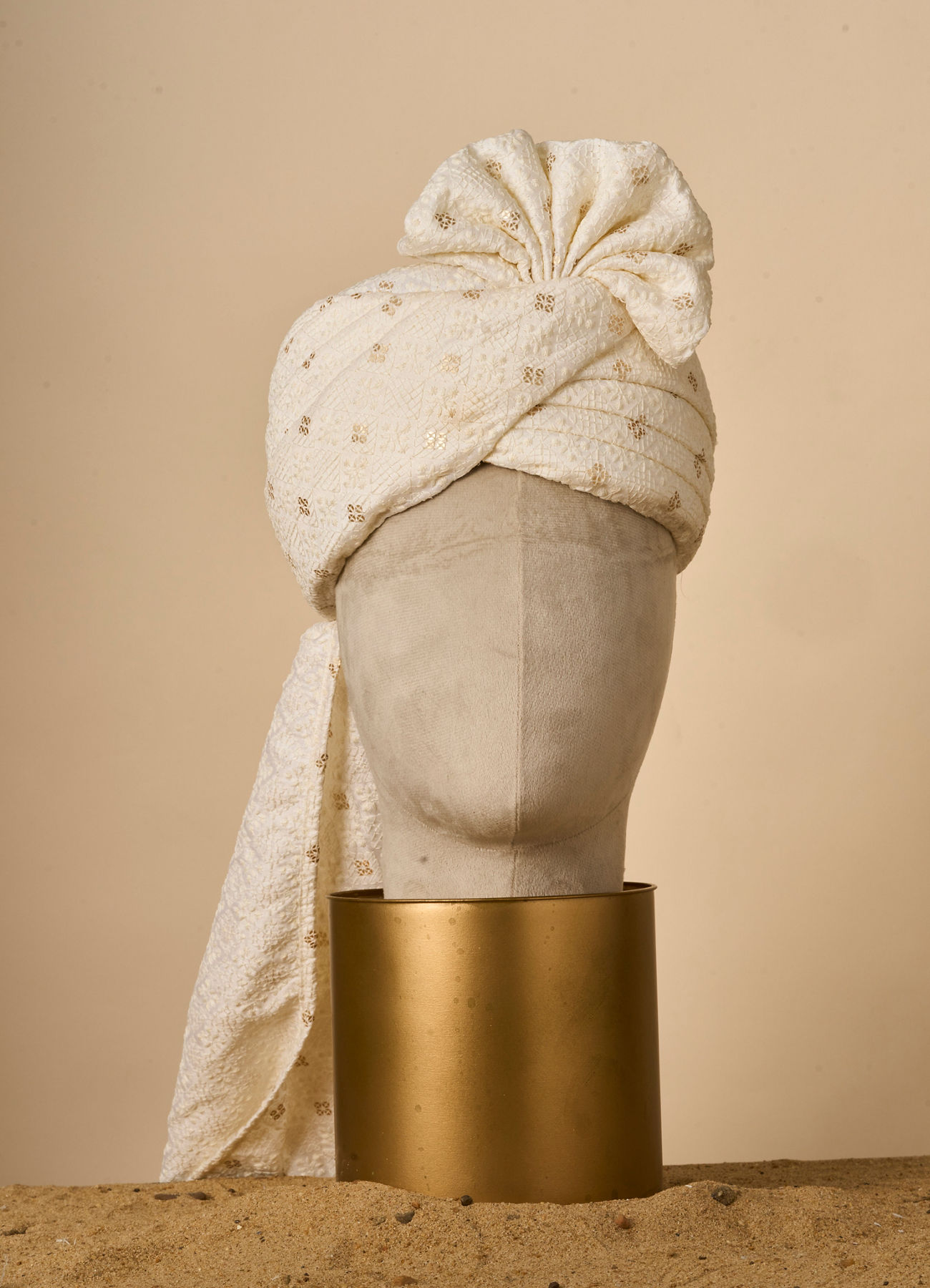 Manyavar Men Regal Cream Safa