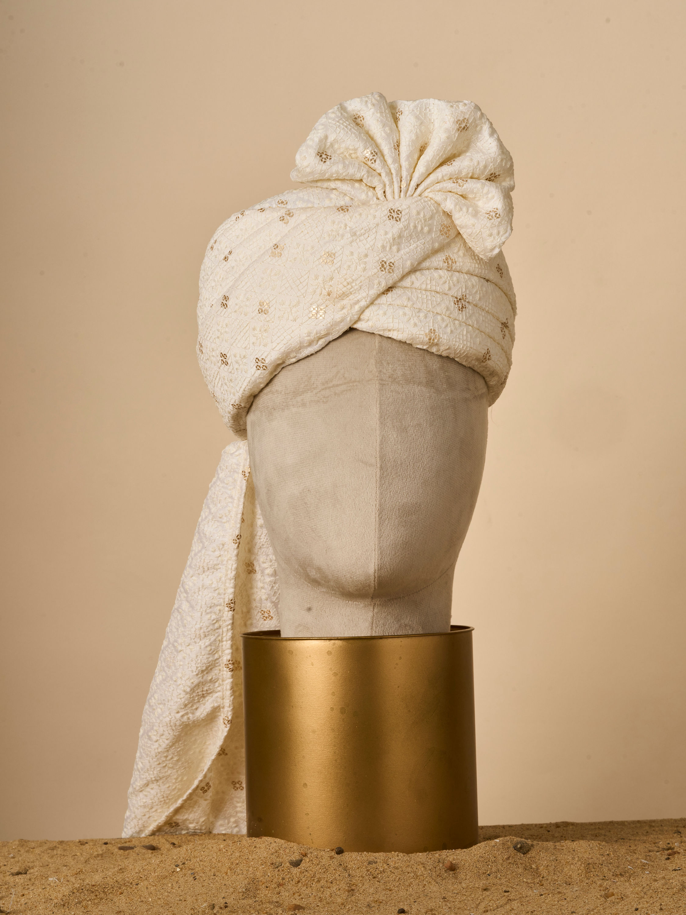 Manyavar Men Regal Cream Safa