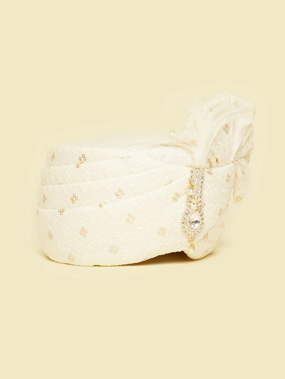 Manyavar Men Regal Cream Safa