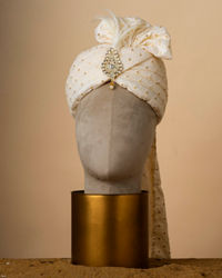 Manyavar Men Regal Cream Safa