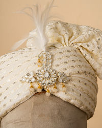 Manyavar Men Royal Cream Safa