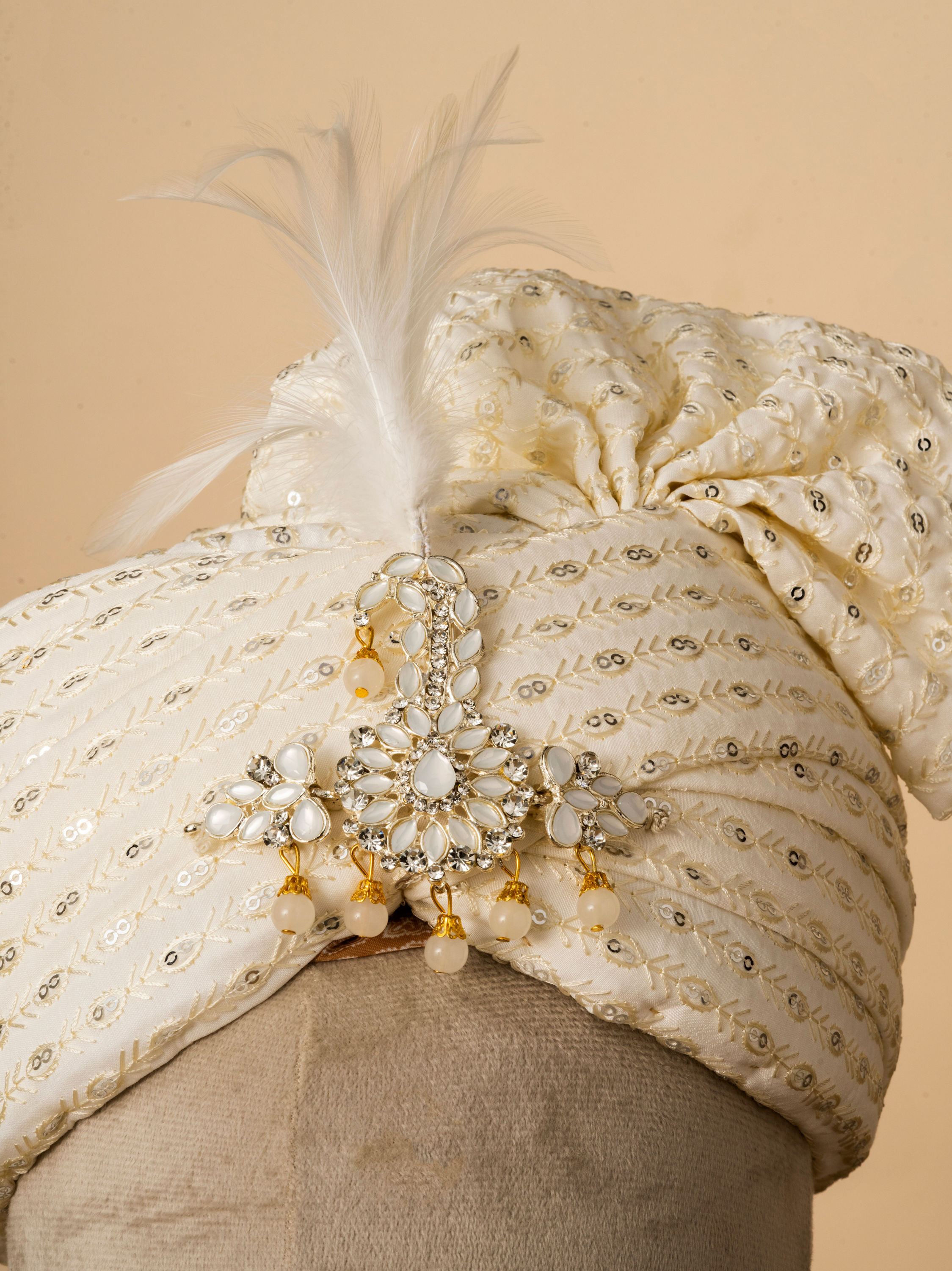 Manyavar Men Royal Cream Safa