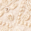 Cream Silk Safa with Brooch