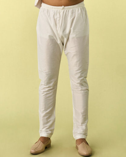 Diwas Men Cream Elegance Kurta Jacket Set