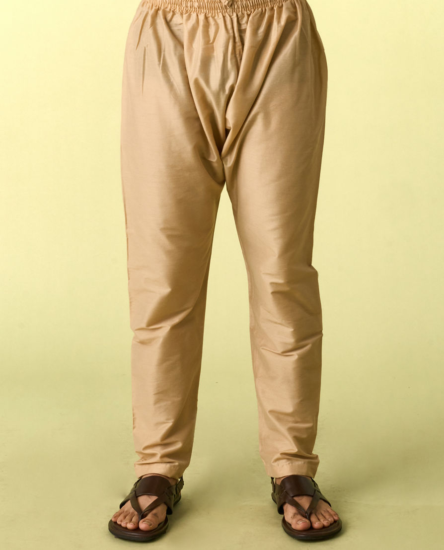 Diwas Men Vibrant Mustard Kurta Jacket Set